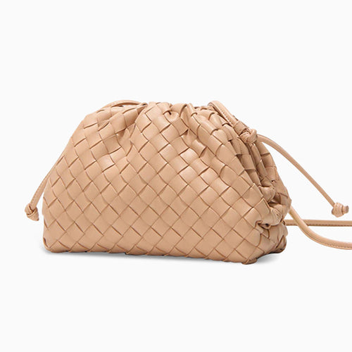 EUPHEMIA WOVEN CLOUD MESSENGER BAG