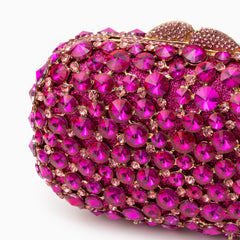 JESSICA RHINESTONES CLUTCH BAG