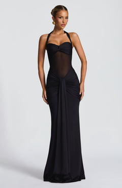Veronica Black - Sahara Luxe Sunset Sheer Maxi Dress