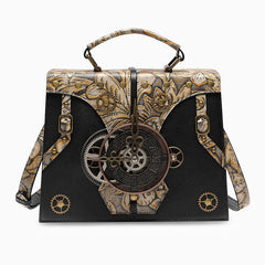 NEESHA VINTAGE GENUINE LEATHER MESSENGER BAG