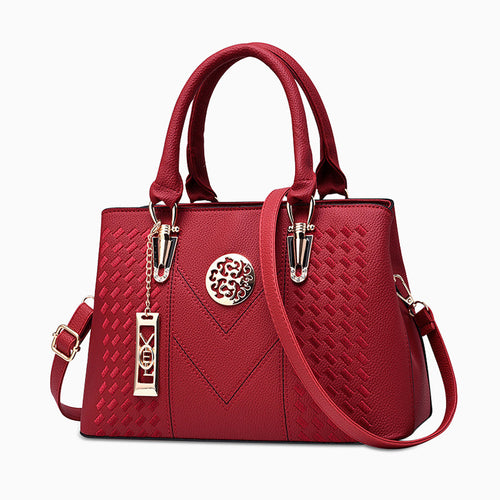 BETTY EMBROIDERED SHOULDER BAG