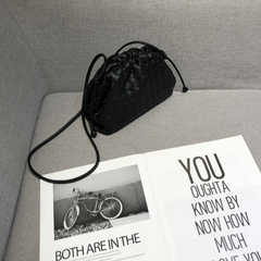 EUPHEMIA WOVEN CLOUD MESSENGER BAG