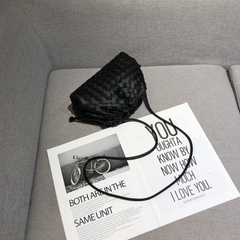 EUPHEMIA WOVEN CLOUD MESSENGER BAG