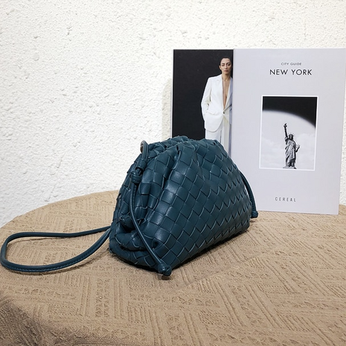 EUPHEMIA WOVEN CLOUD MESSENGER BAG