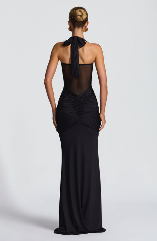 Veronica Black - Sahara Luxe Sunset Sheer Maxi Dress