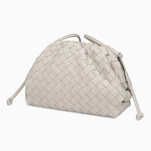 EUPHEMIA WOVEN CLOUD MESSENGER BAG
