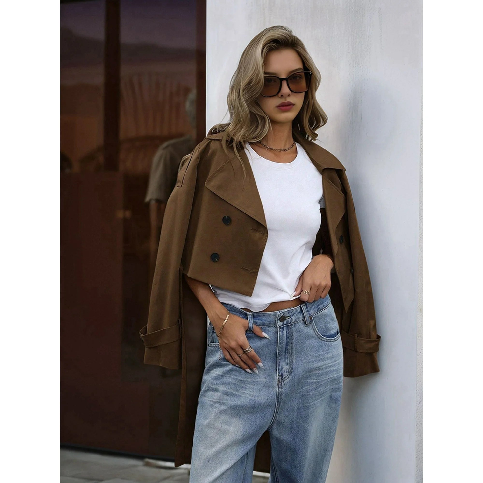 CLAIR CLASSIC BELT JACKET