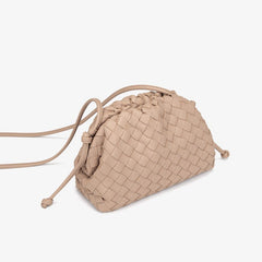 EUPHEMIA WOVEN CLOUD MESSENGER BAG