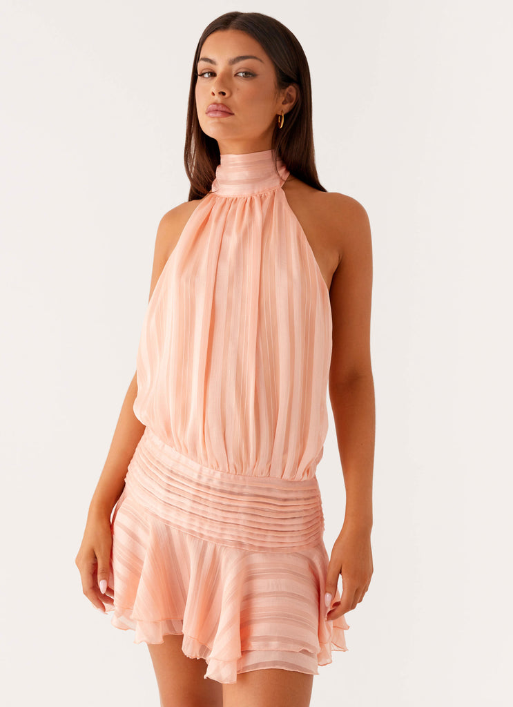 reece mini dress orange Sassy Shortcake Crush Rush Dress
