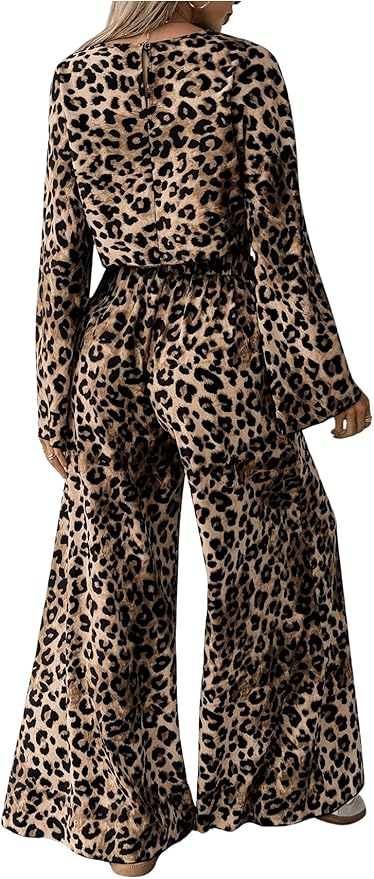 LEO WILDESSE LONG SLEEVE CROP TEE SET