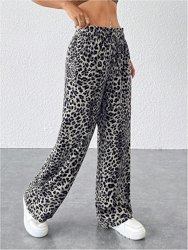 GORGLITTER CHEETAH JOGGERS PANTS