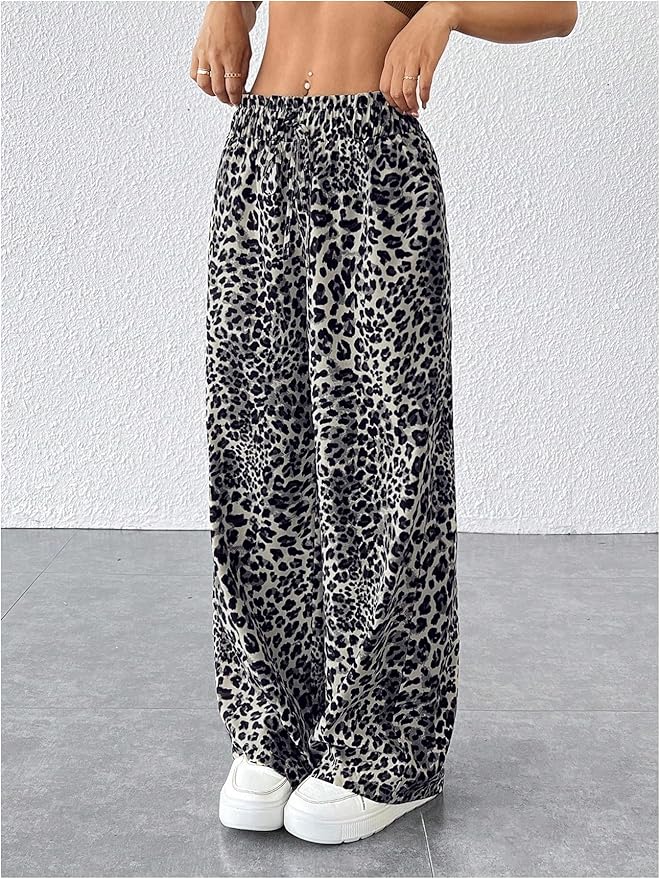 GORGLITTER CHEETAH JOGGERS PANTS