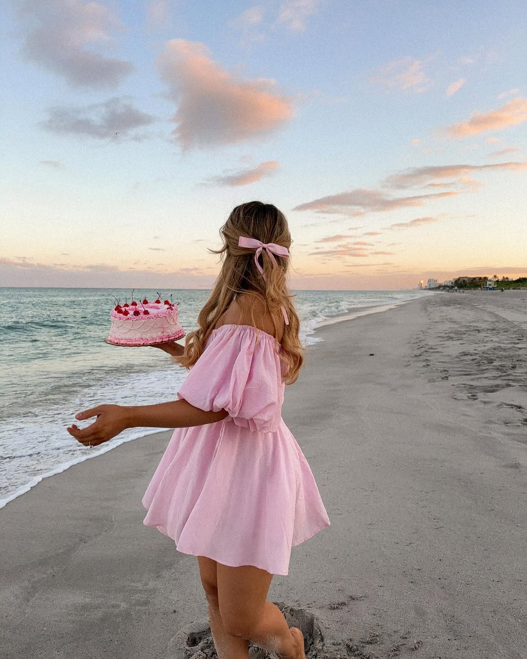 Dollores Rose -  Puff Sleeve Off Shoulder Mini Dress