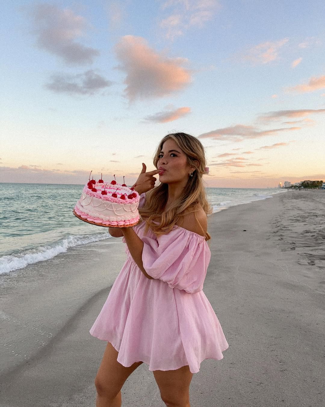 Dollores Rose -  Puff Sleeve Off Shoulder Mini Dress