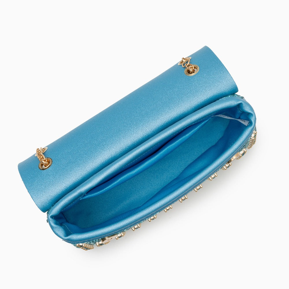 CHANTAL DIAMOND CLUTCH BAG