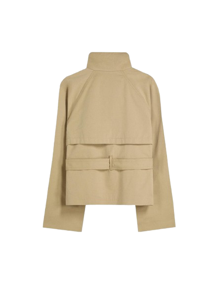 NATALIE CLASSIC TRENCH JACKET - KHAKI