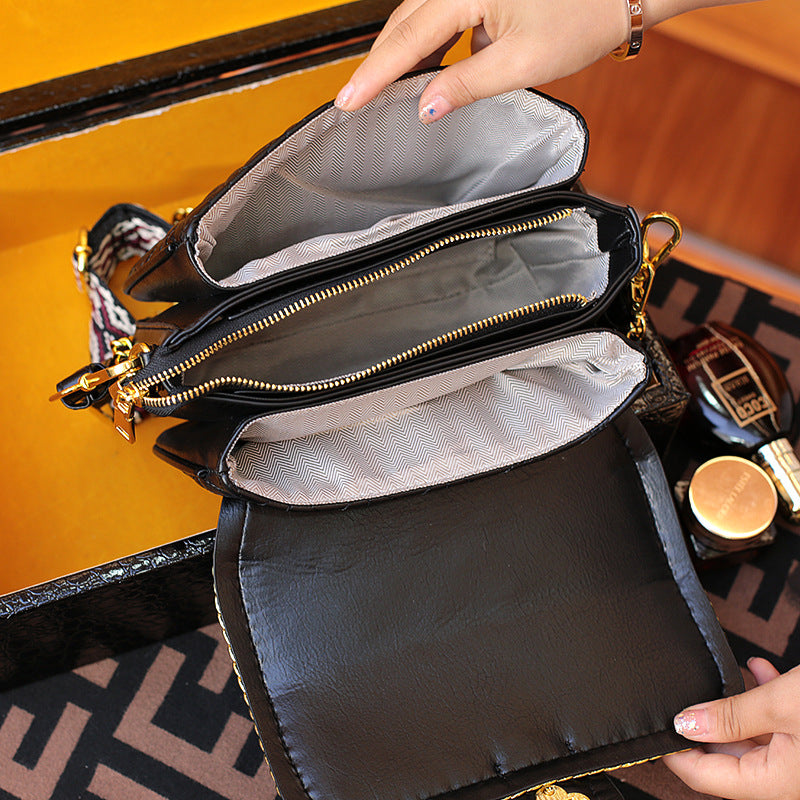 MADDY GENUINE LEATHER CROSSBODY BAG