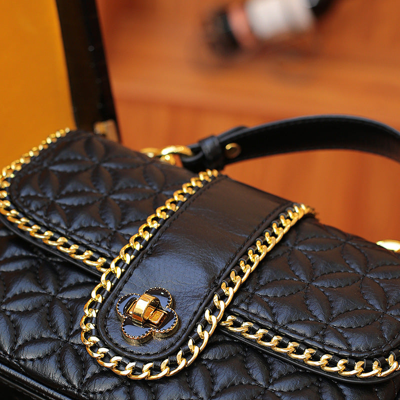 MADDY GENUINE LEATHER CROSSBODY BAG