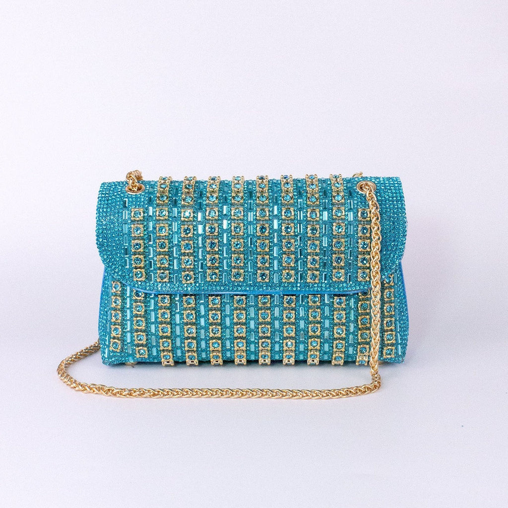 CHANTAL DIAMOND CLUTCH BAG