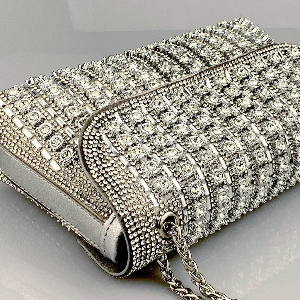 CHANTAL DIAMOND CLUTCH BAG