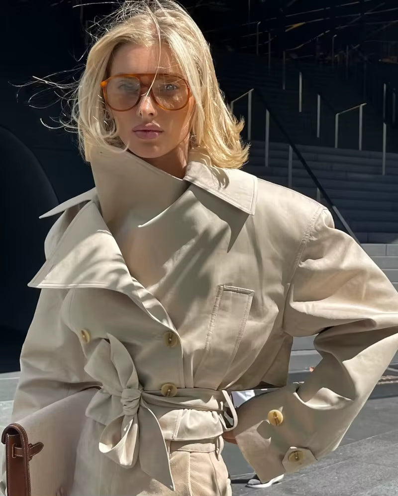 CLAIR CLASSIC BELT JACKET