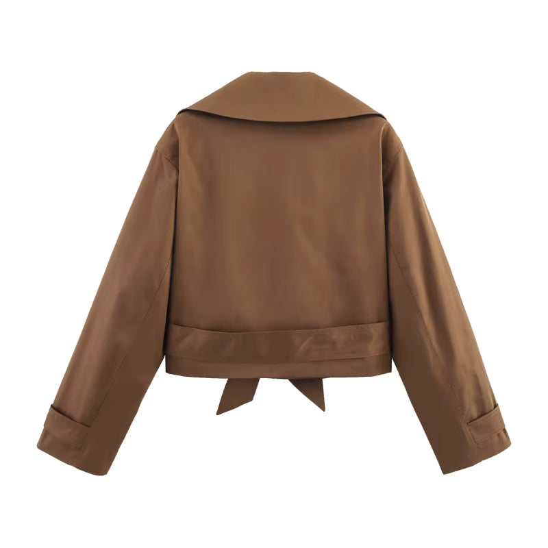 CLAIR CLASSIC BELT JACKET