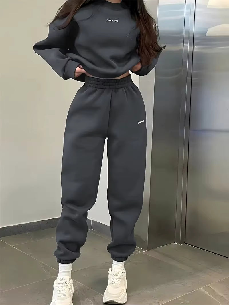 GRAPHITE HOODIE SET