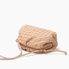 EUPHEMIA WOVEN CLOUD MESSENGER BAG