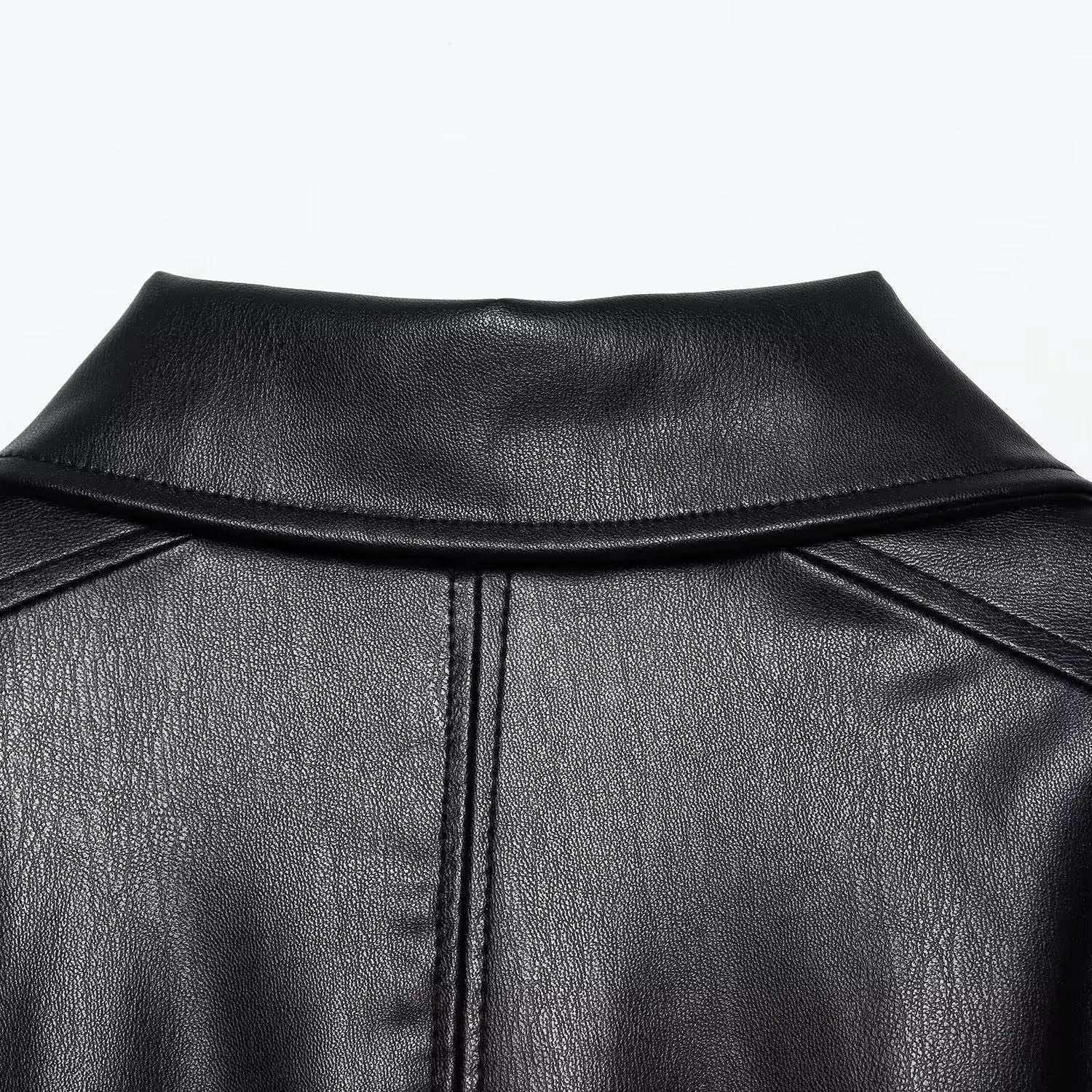 DiYiG WINDBREAKER LEATHER JACKET