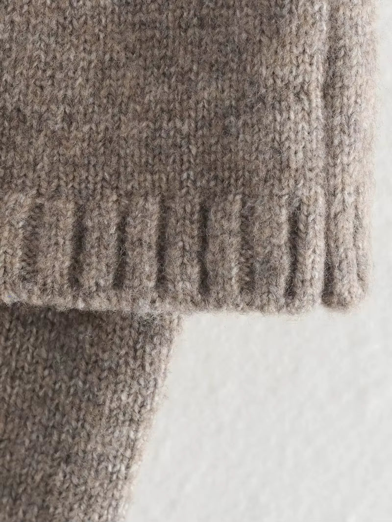 CLOAK KNITTED SWEATER CARDIGAN