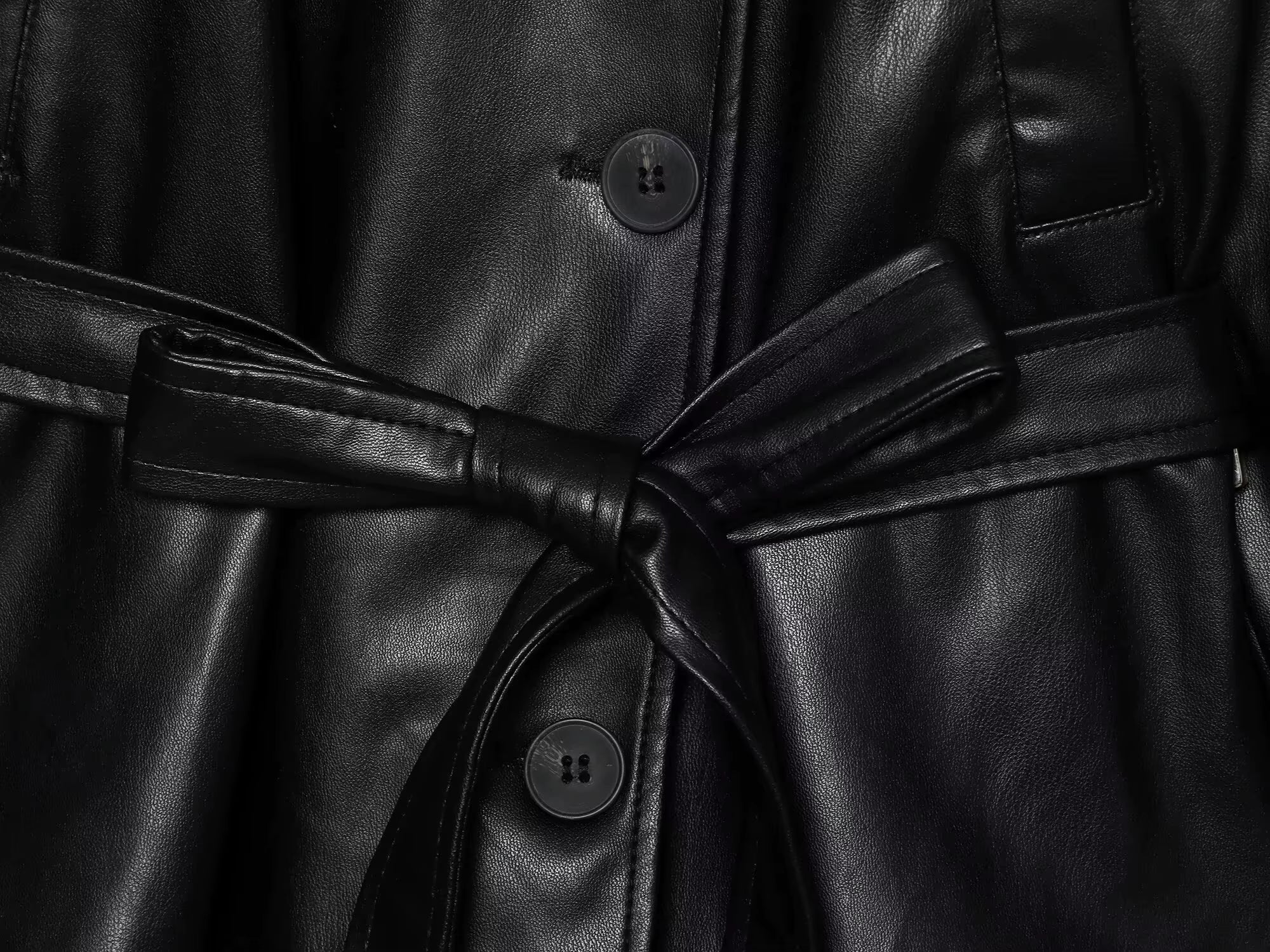 DiYiG WINDBREAKER LEATHER JACKET