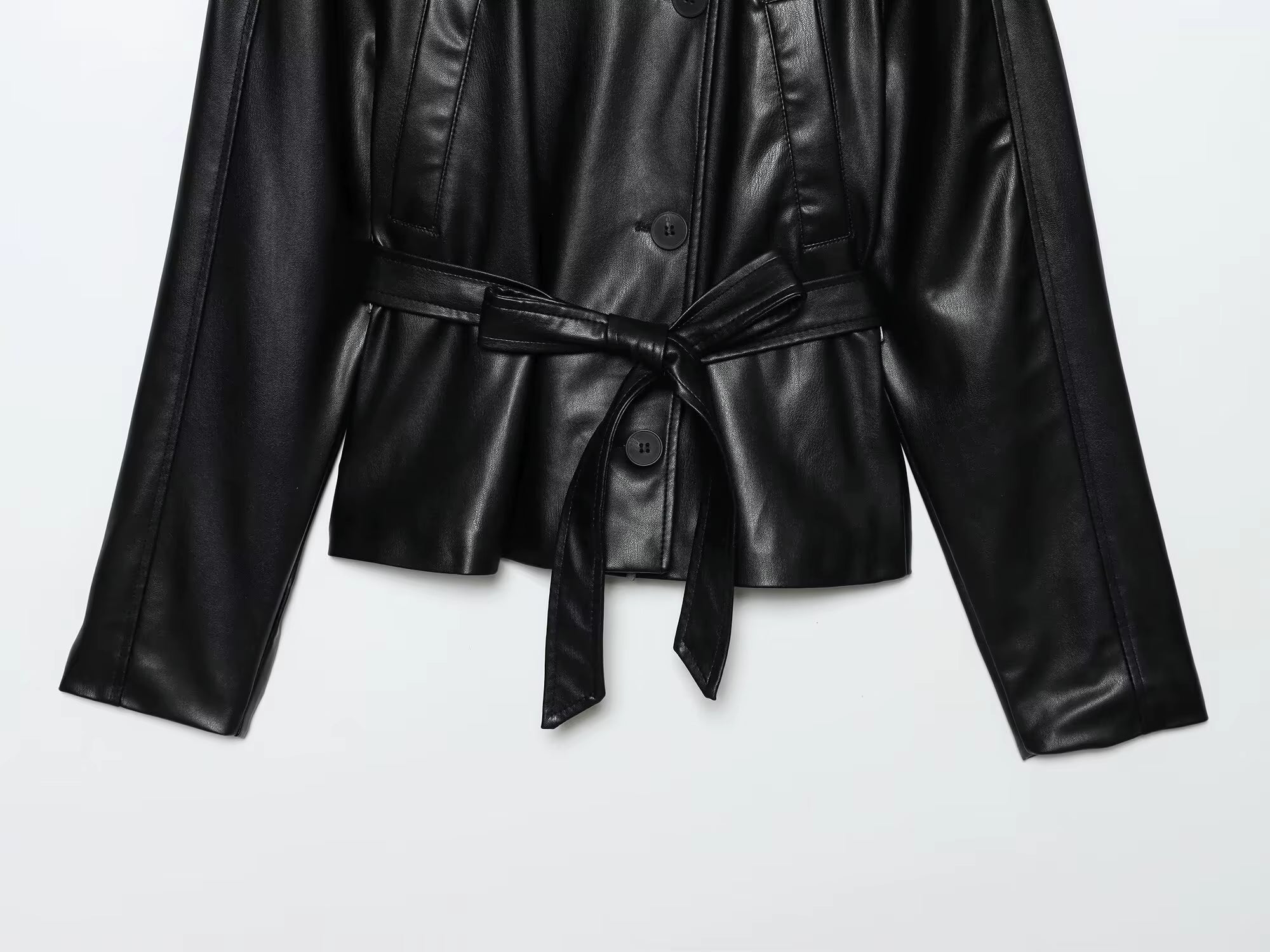 DiYiG WINDBREAKER LEATHER JACKET