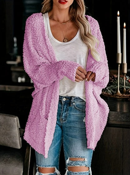 DEVINE OPEN FRONT LONG SLEEVE CARDIGAN