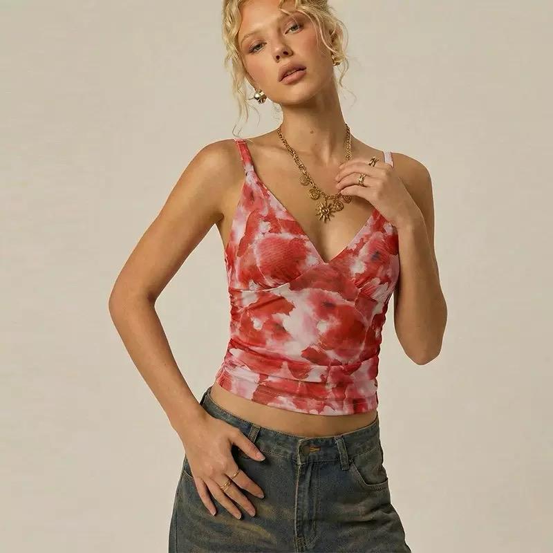 ALEXABDRA CUTOUT CROSS CROP TOP