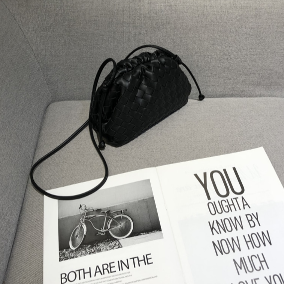 EUPHEMIA WOVEN CLOUD MESSENGER BAG