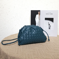 EUPHEMIA WOVEN CLOUD MESSENGER BAG
