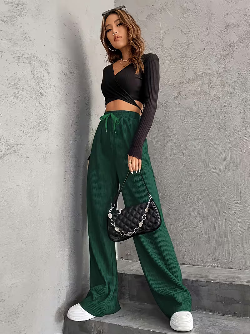 DAXUEN FLARE LEG PANTS