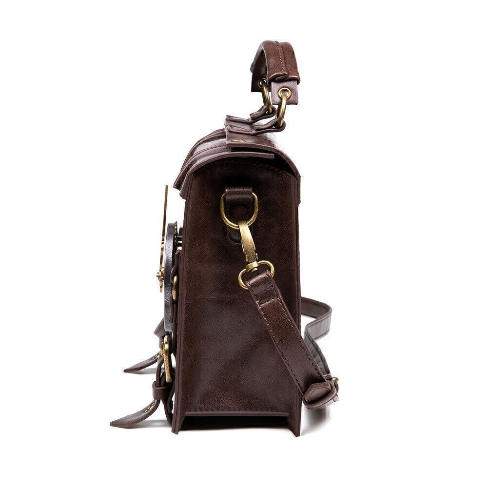 BALENCIA LEATHER SATCHEL SHOULDER & CROSSBODY BAG